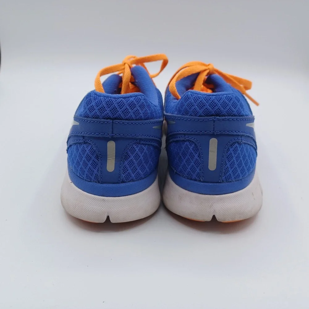 Nike Free 5.0 Running Shoes Womens 8 Blue Orange‎ Excellent Lightweight Mesh